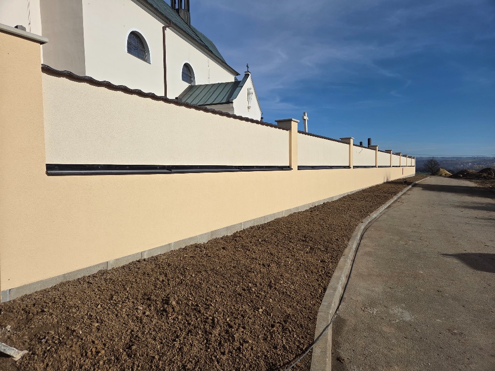 Rekonstrukce oplocení hřbitova Drnovice | IKM s.r.o.