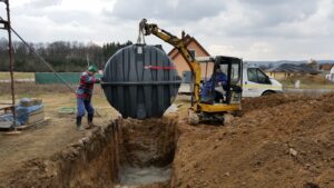 Osazování vodních nádrží a čistíren vod | IKM s.r.o.